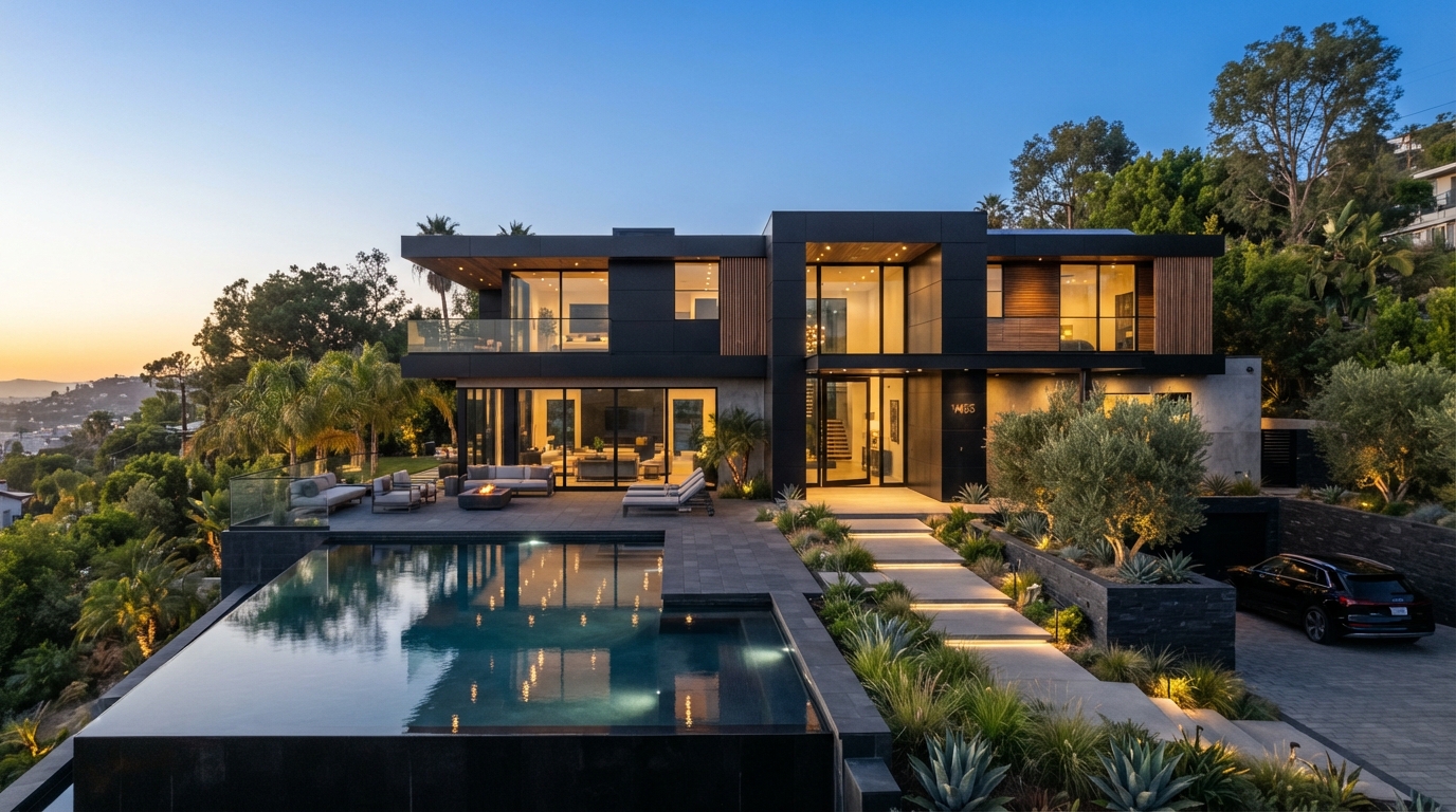 Luxury House Stock Photos