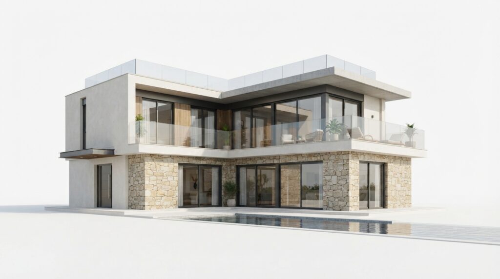 Luxury House Stock Photos