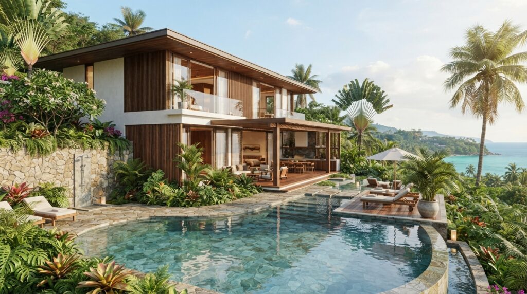 Luxury House Stock Photos