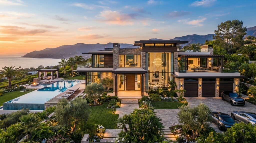 Luxury House Stock Photos