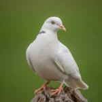 Dove on tree