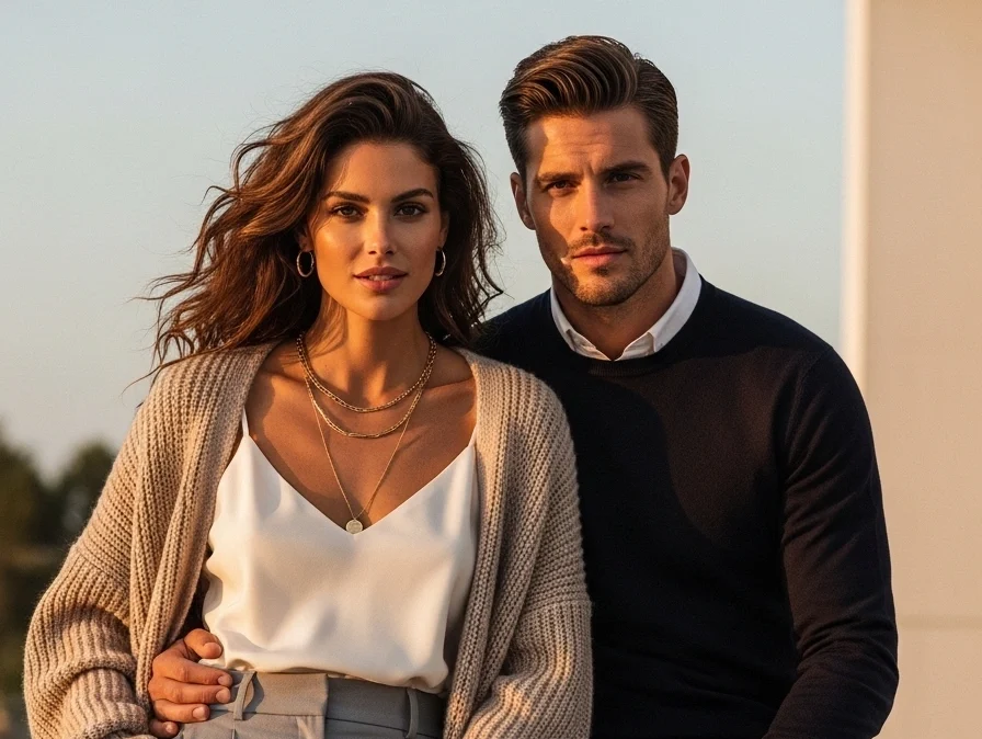Fashionable Couple Stock Photos Pack